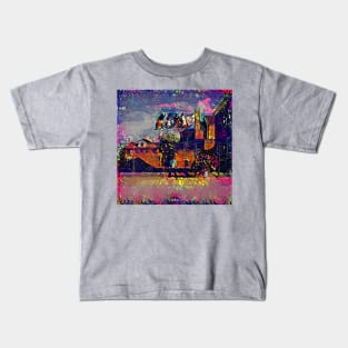 Abstract Detroit 2 Kids T-Shirt
